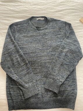 Men's Marled Crewneck Sweater in Heather Gray